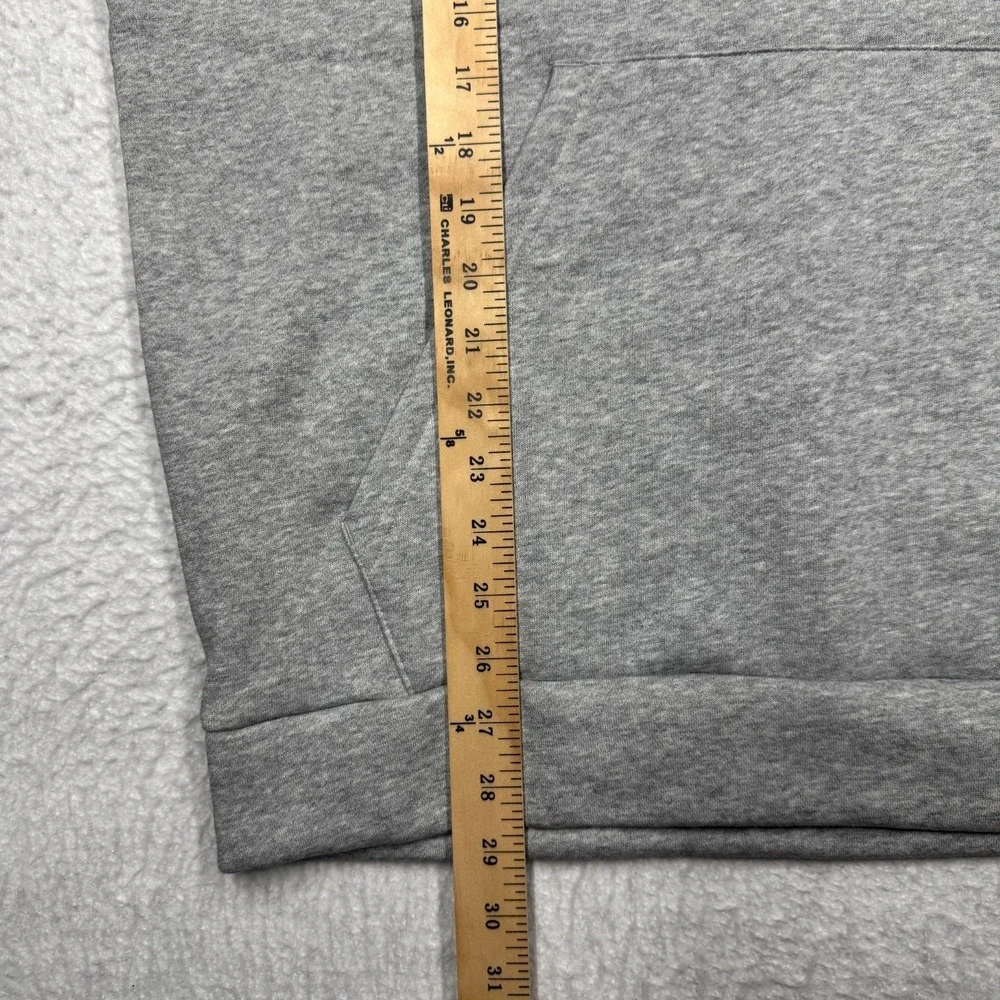 NWT Adidas Fleece Hoodie Hooded Sweater Gray Men's Size Medium